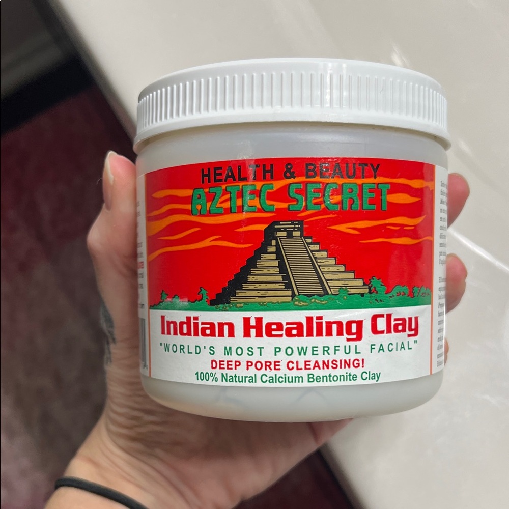 Indian Healing Clay Mask - Red and White